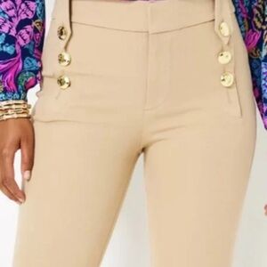 Lilly Pulitzer Parrish khaki stretch pants size 2